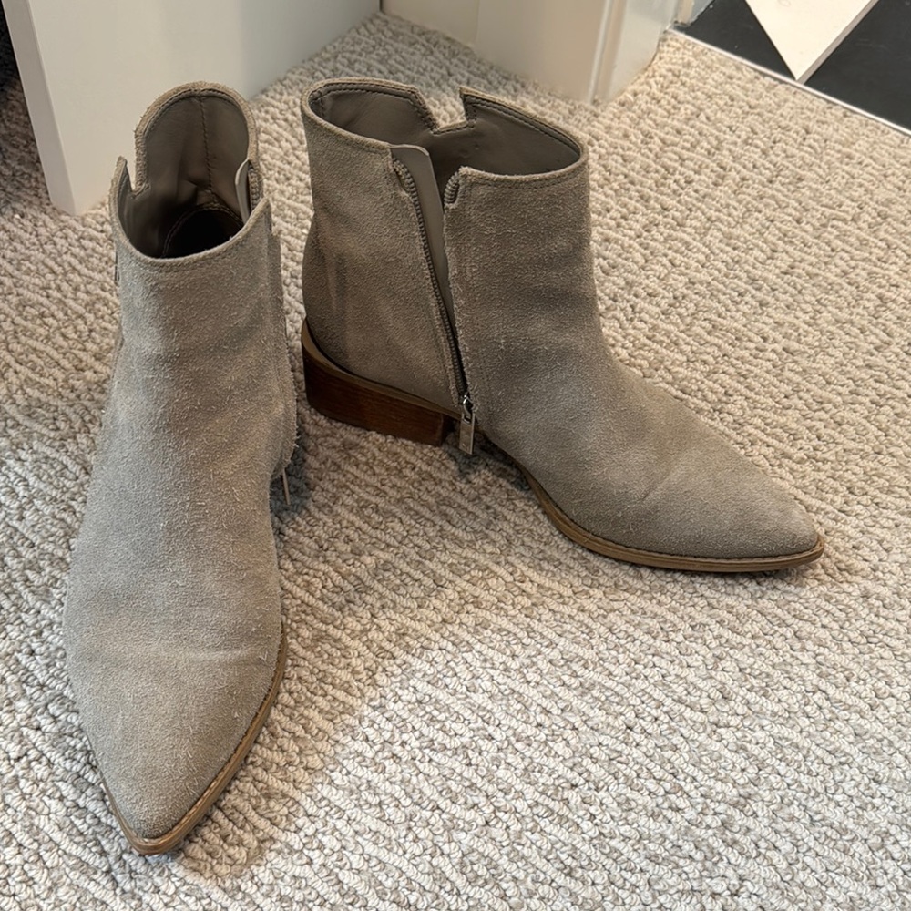 Marc fisher Women's Gray Ankle Boots